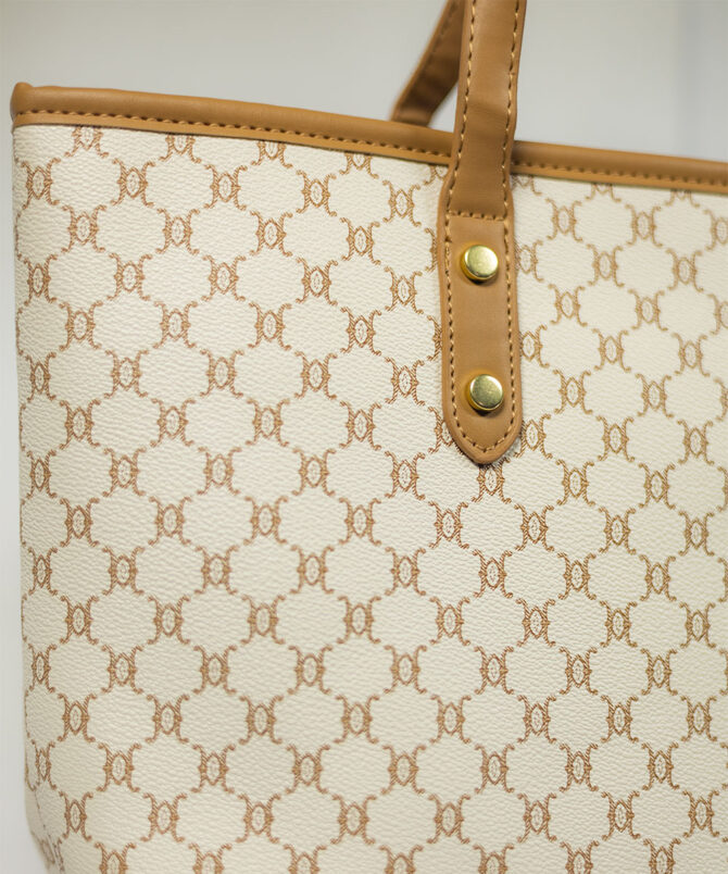 Bolso Sun Cafe, y Beige