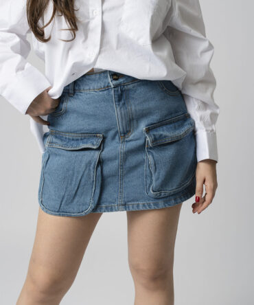 FALDA MANHATTAN DENIM