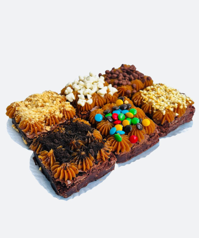 Caja x 6 brownie